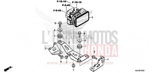 MODULATEUR ABS GL1800CF de 2015
